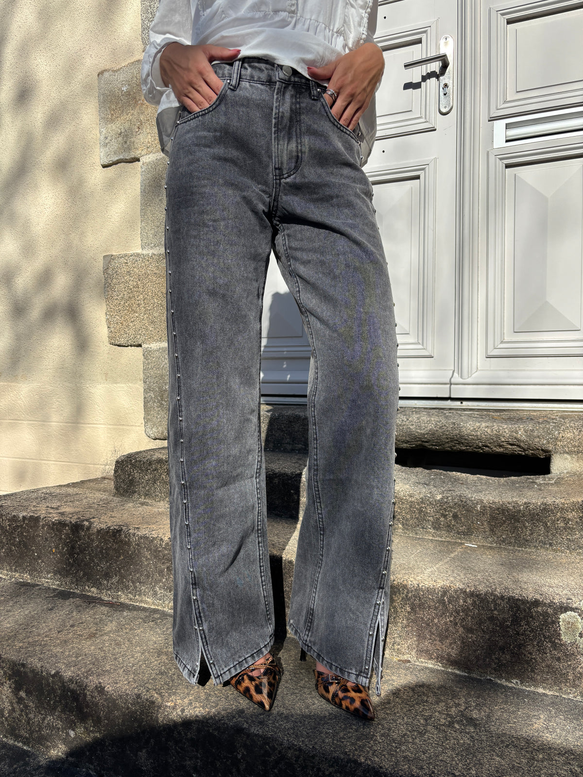 Jean gris