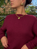 Pull bordeaux