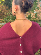 Pull bordeaux