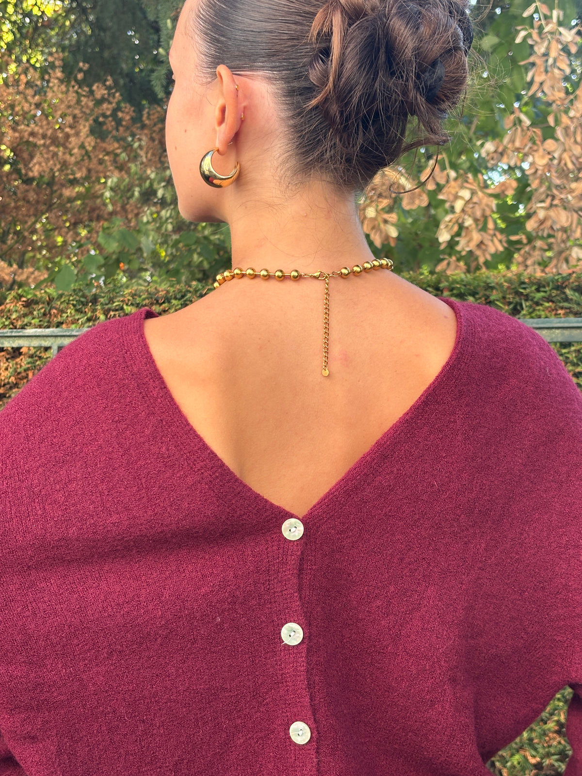 Pull bordeaux