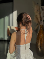 robe blanche légère 