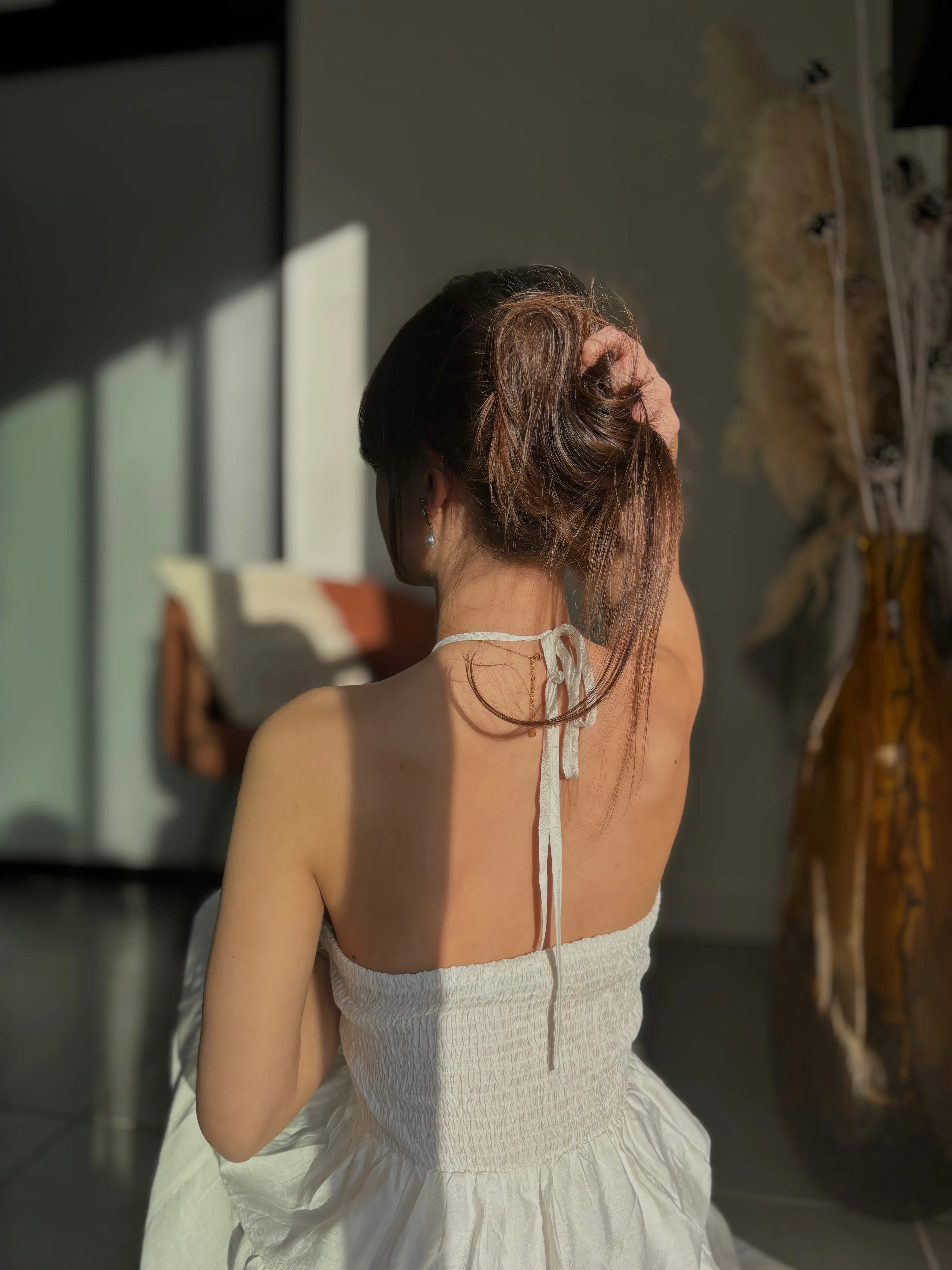 robe blanche légère 